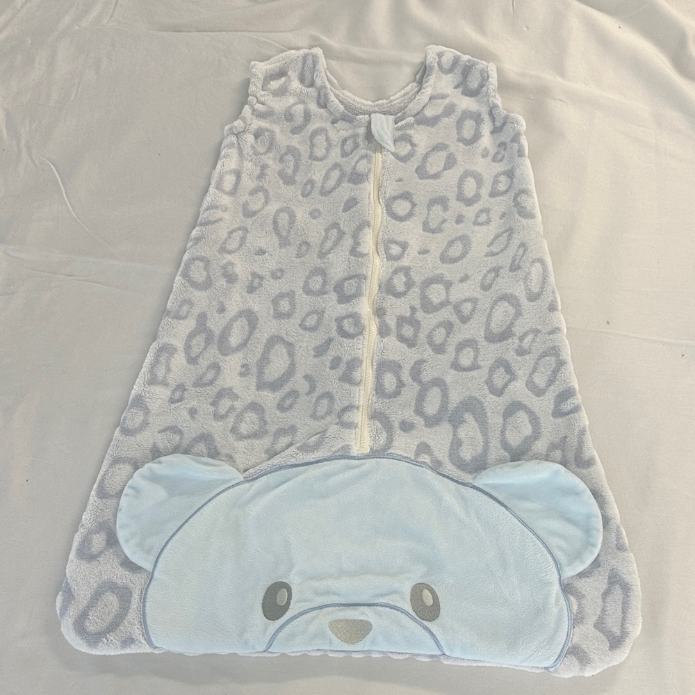 🐥 Adorable Blue Bear Sleep Sack for Kids